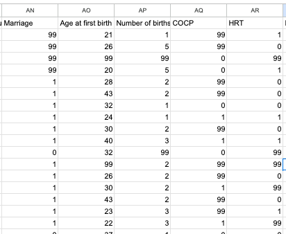 Preprocessing spreadsheet